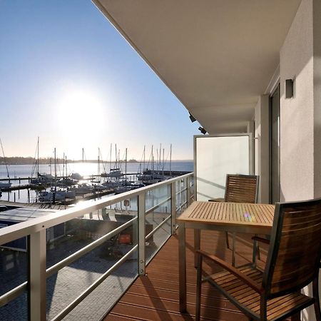 Apartment 12 - "Silbermoewe I" - Blickrichtung Yacht- Und Binnenhafenoffenes Meer Eckernförde エクステリア 写真